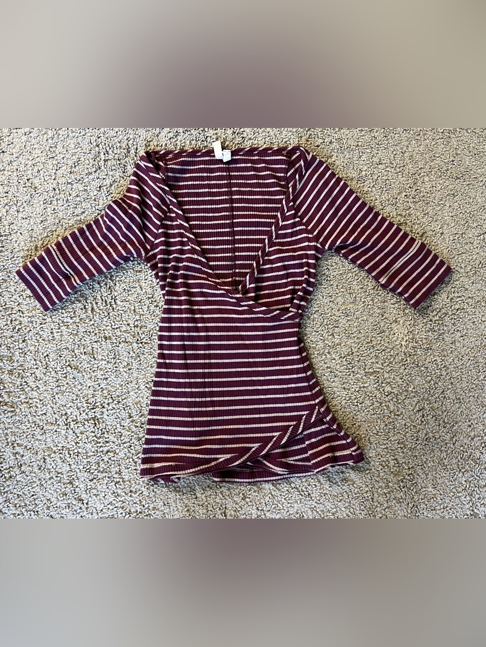 Free People We The Free Paradise Stripped Wrap Top